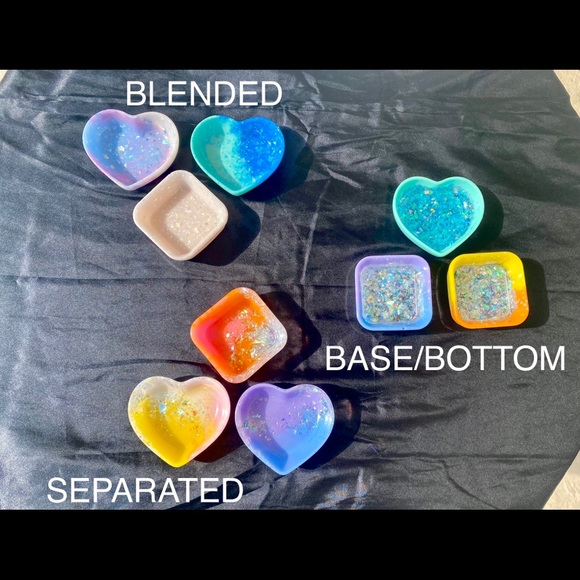 CUSTOM COLOR IRIDESCENT DISHES - Custom Style, Shape & Color. - Picture 4 of 17